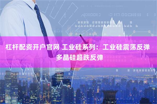 杠杆配资开户官网 工业硅系列：工业硅震荡反弹  多晶硅超跌反弹